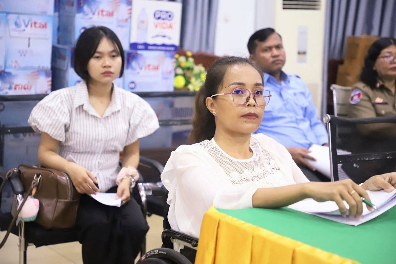 Ms. Chea Bopha attended the Workshop on the Three-Year Rolling Investment Program