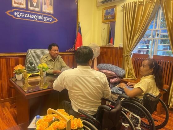 Coordination Meeting with Prey So Commune Chief for ISCP Project Implementation