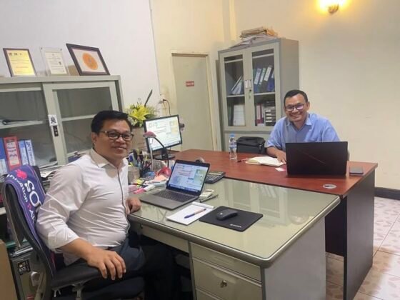 Interview on Phnom Penh Urban Transport Management Project at PPCIL Office