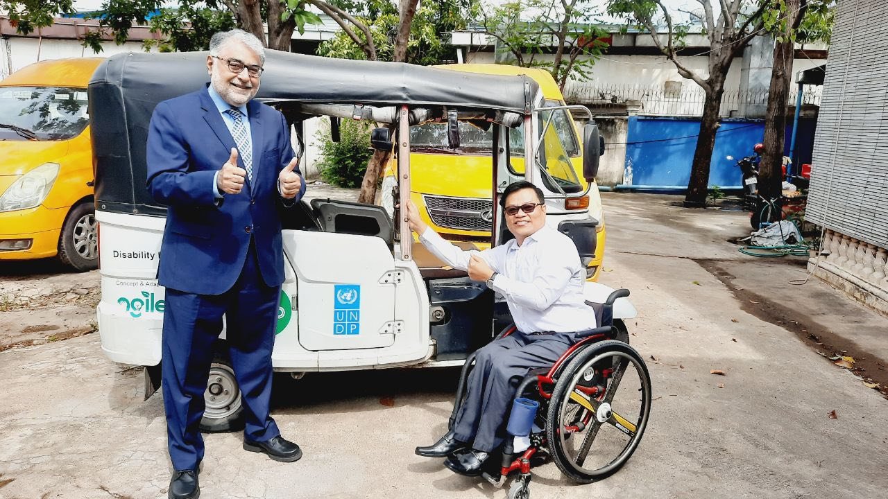 Samith and Amir, UNDP