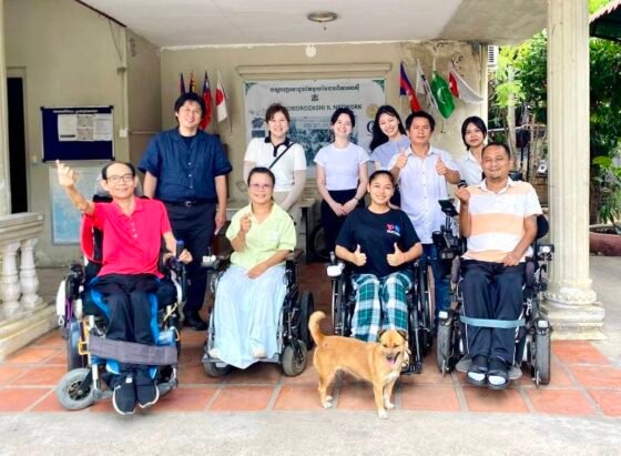 PWC Consulting LLC (Japan) Delegation Visits Cambodia for Study on Disability Inclusion