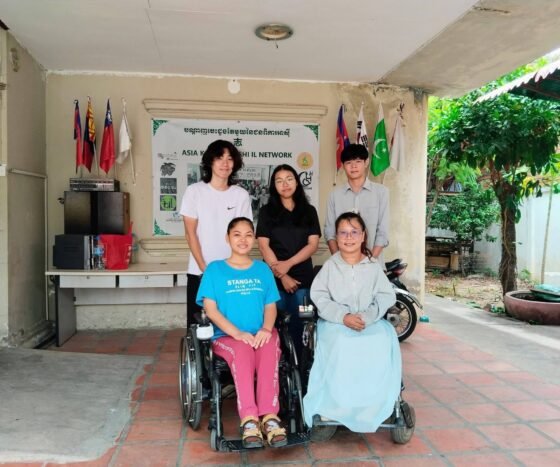 Royal University of Phnom Penh Students Conduct Study Visit on Disability Rights